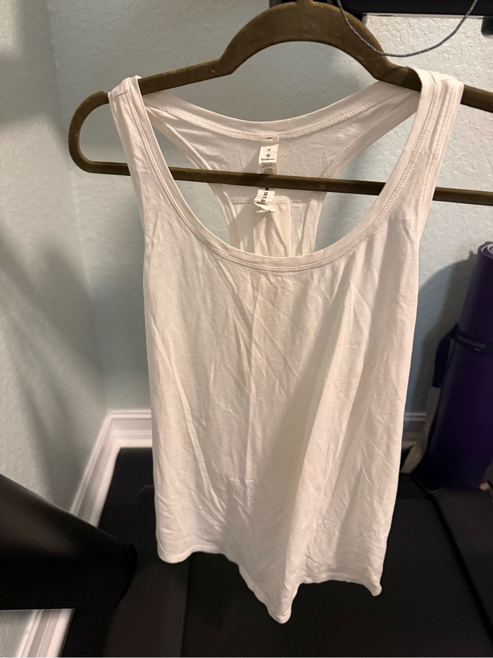 lululemon athletica Love Tank in white, size 8